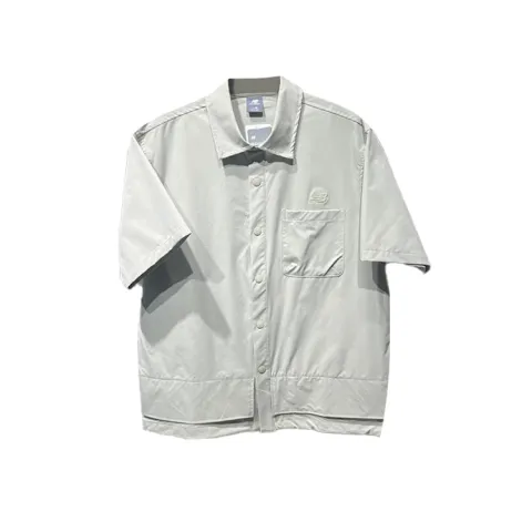 New Balance Shirts Men's Gray Lapel Moderate