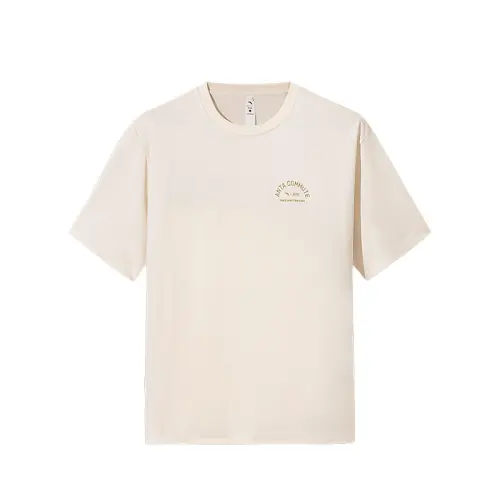 Anta Variety Training Collection T Shirt Unisex Warm Sun White