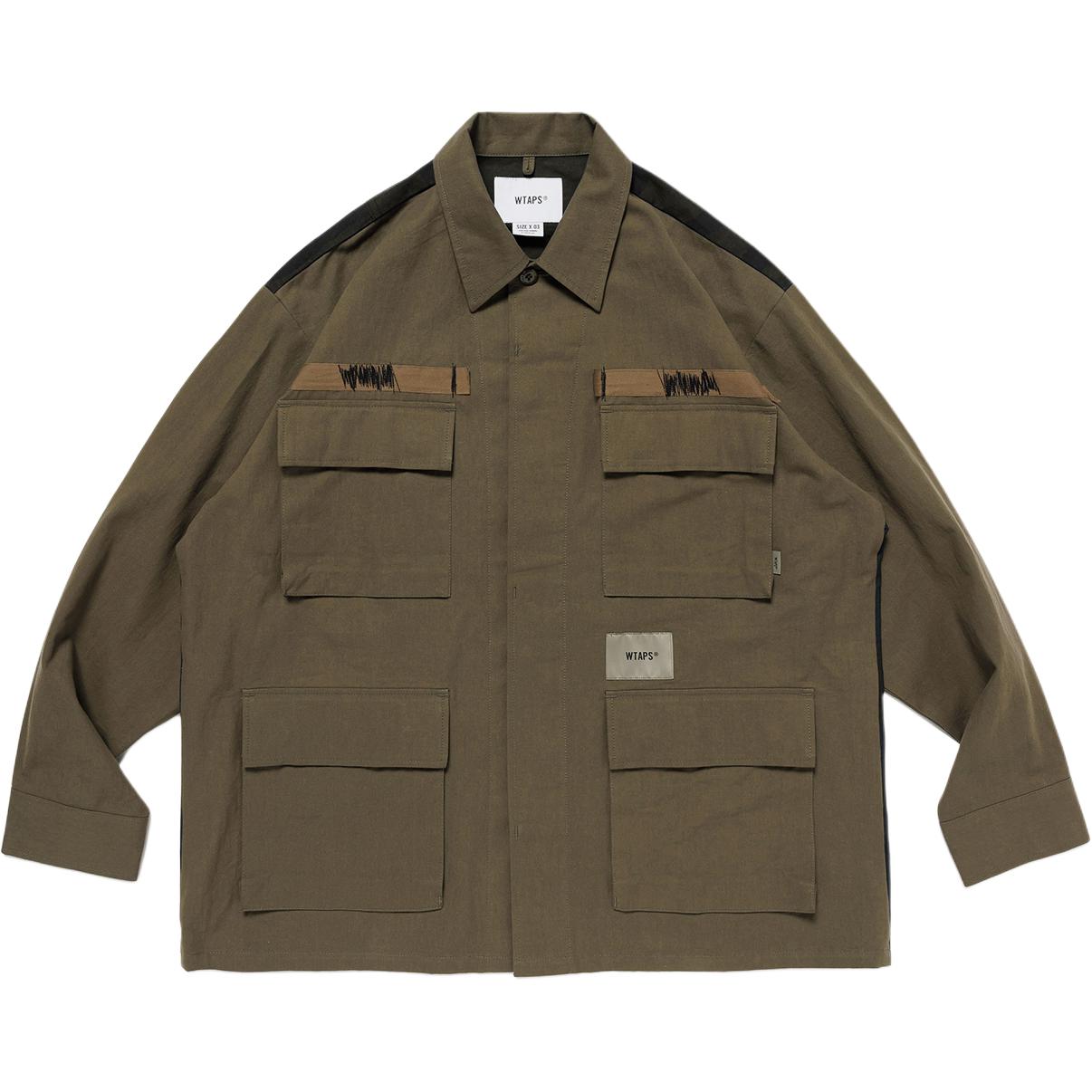 Рубашка WTAPS SS25 (однотонная)
