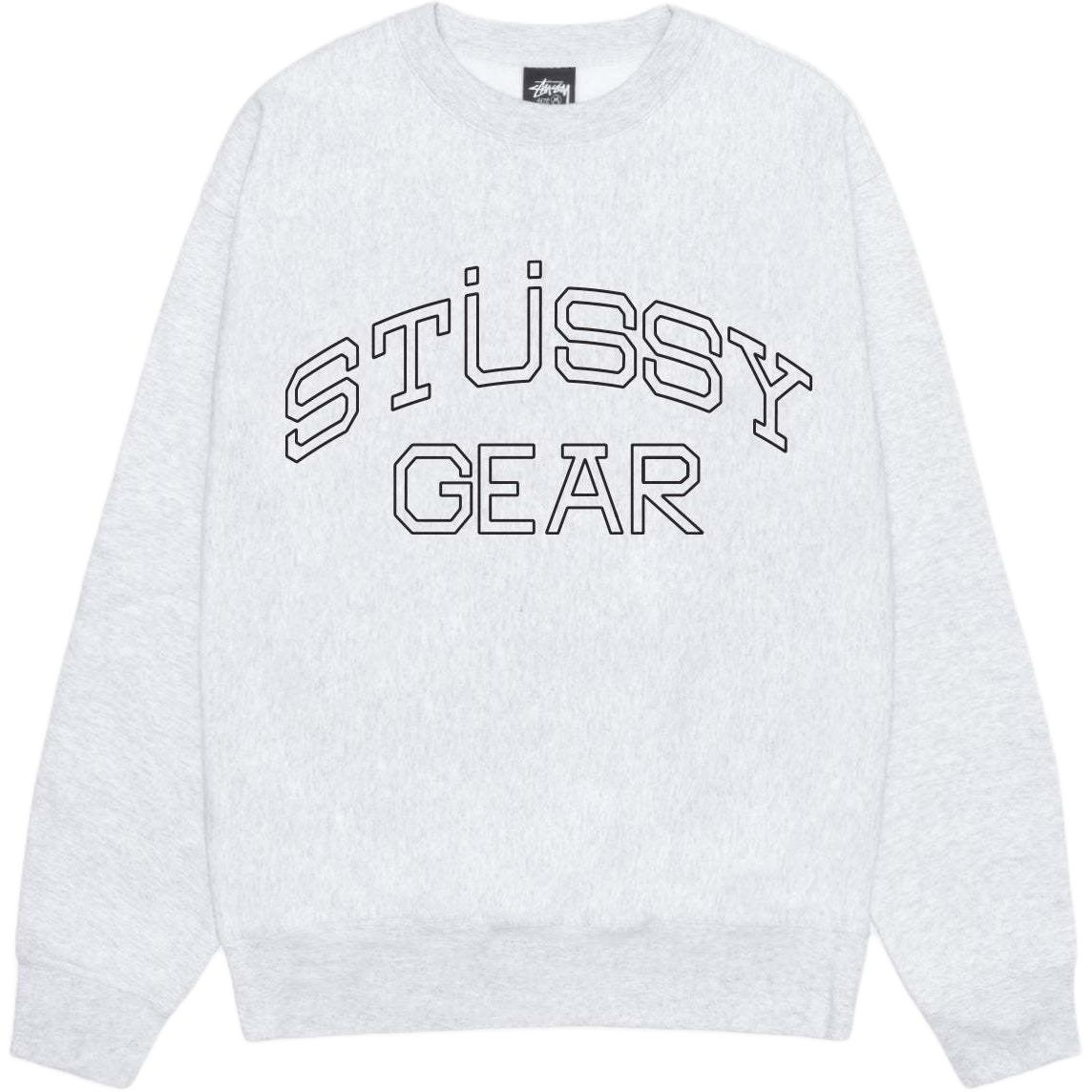 Свитшот Stussy Autumn Crewneck (зеленый)