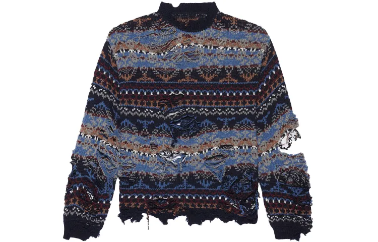Balenciaga Ripped Sweater