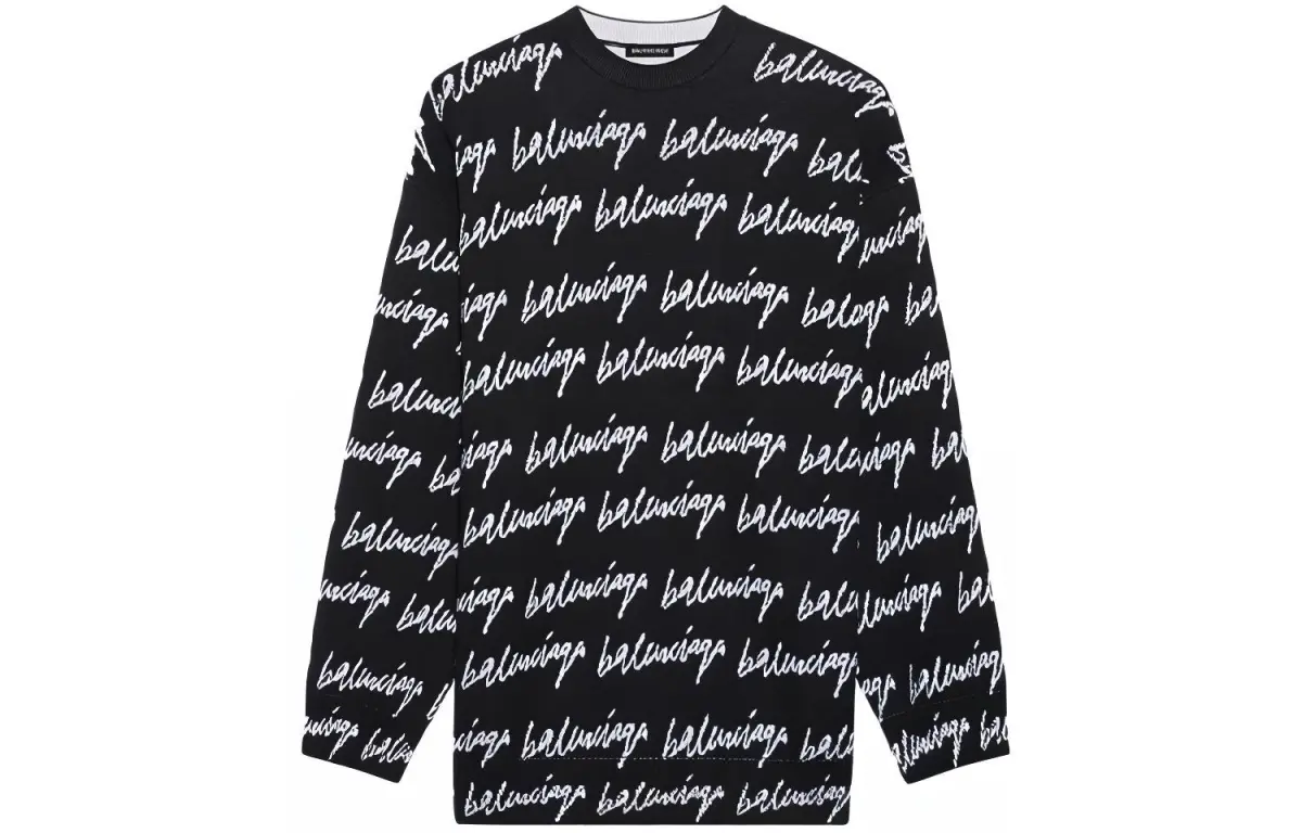 Balenciaga Knitwear Men's Black