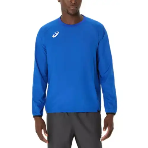 ASICS Shirts Men's Arthur Blue Crew Neck Moderate