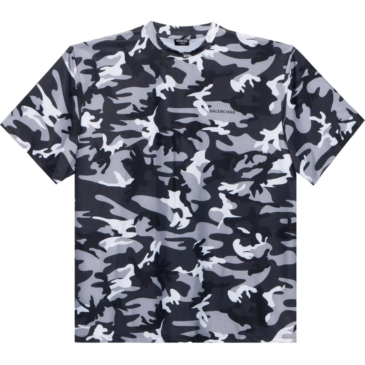 Balenciaga T Shirt Regular Fit Men's Multicolor