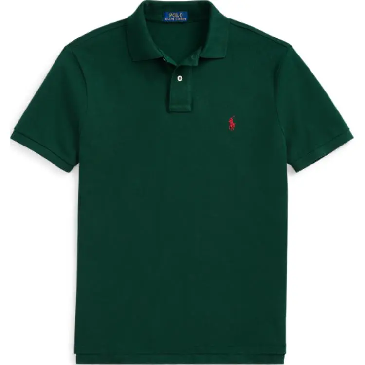 Polo Ralph Lauren FW23 Polo Shirt Mixed Shipment Men's Preppy Green & Burgundy