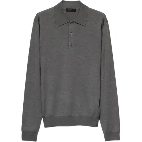 Prada cashmere-blend polo shirt