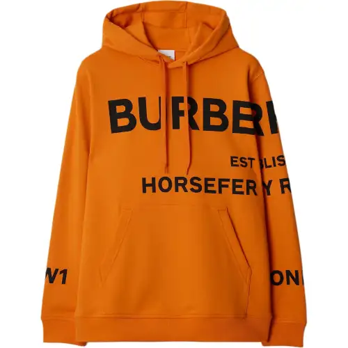 Burberry Sweatshirt Men's Orange