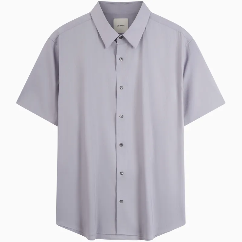 Calvin Klein SS25 Shirts Men's Lapel Moderate