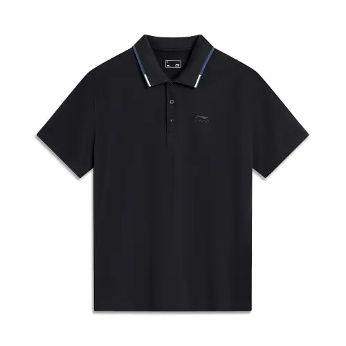 Li Ning Sports Trendy Collection Polo Shirt Men's Black