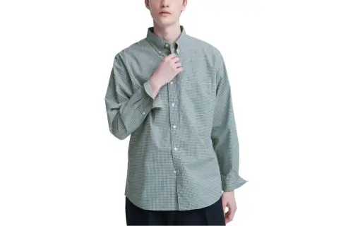 UNIQLO Shirts Unisex Dark Green Moderate Other