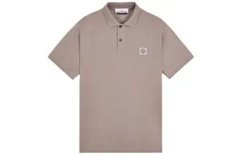 STONE ISLAND Polo Shirt Men's Light Umber