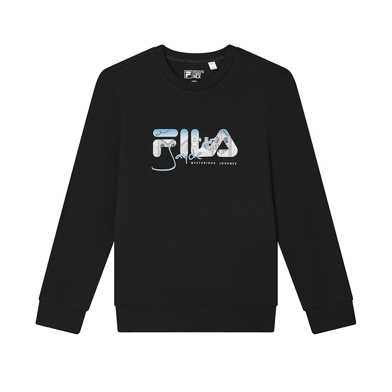 Мужское худи Fila (черное)