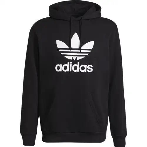 Adidas Originals Trefoil Hoodie Sweatshirt Men's Black
