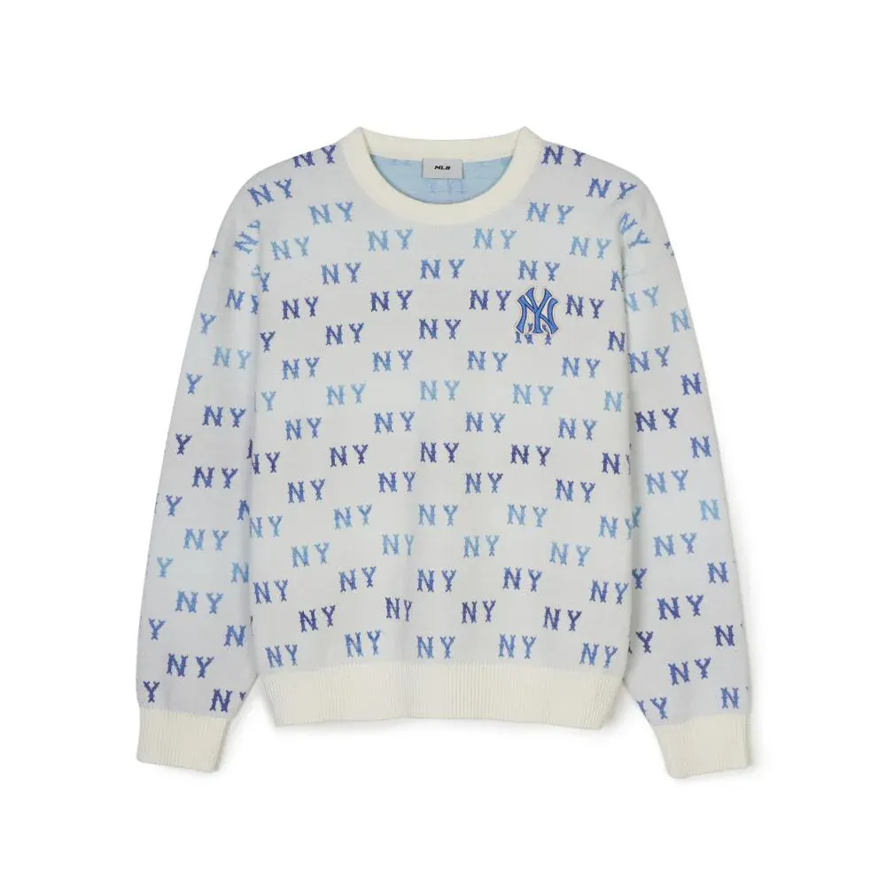 MLB New York Yankees Sweatshirt Unisex Cream White