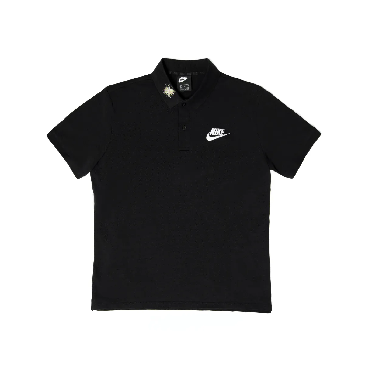 Nike Polo Shirts Unisex Black Moderate