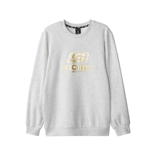 Skechers Sweatshirt Unisex Light Heather Gray