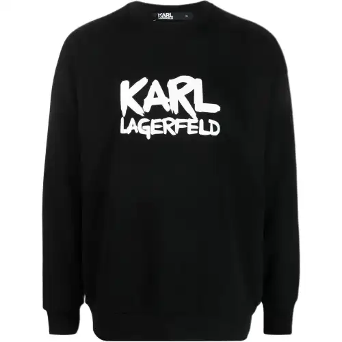 【Previous Season】logo-stamp long-sleeve sweatshirt
