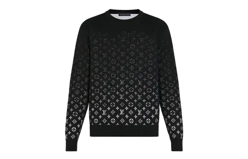 LOUIS VUITTON Lvse Monogram Degrade Crewneck