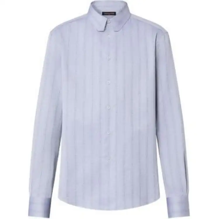 LOUIS VUITTON Shirt Men's Light Gray