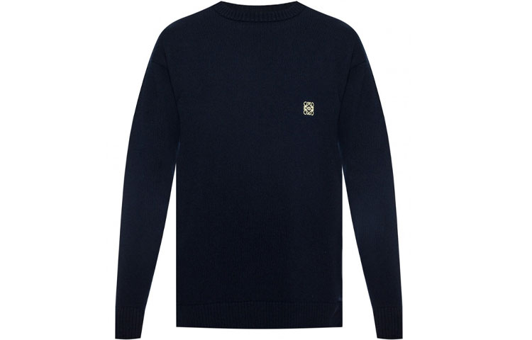 LOEWE FW21 Sweater Men's Dark Blue