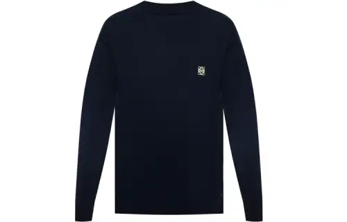 LOEWE FW21 Sweater Men's Dark Blue