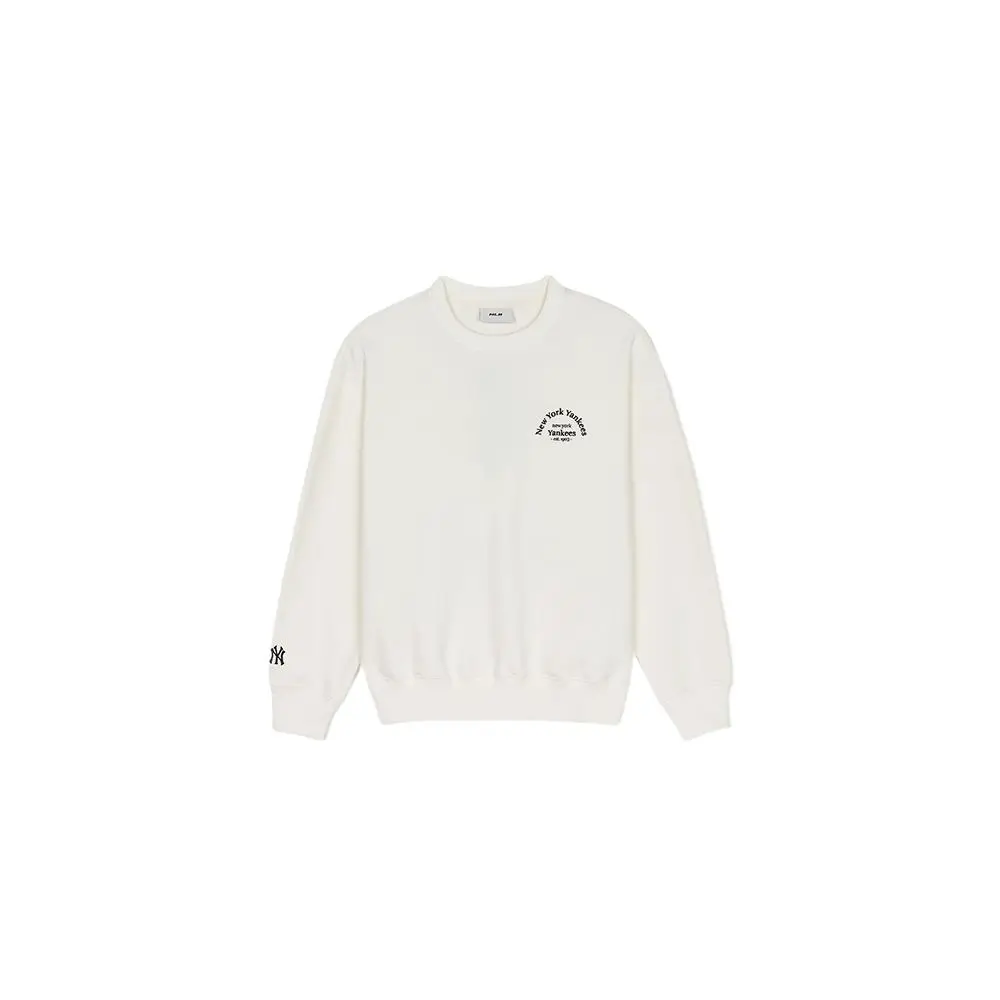 MLB New York Yankees Sweatshirt Unisex Cream