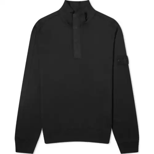 STONE ISLAND Ghost High-neck Cotton Sweatshirt