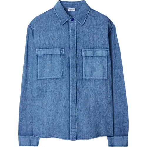 Burberry long-sleeve linen shirt