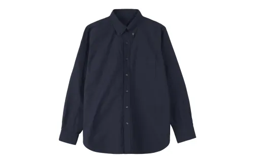 UNIQLO Shirts Men's Navy Blue Moderate Other