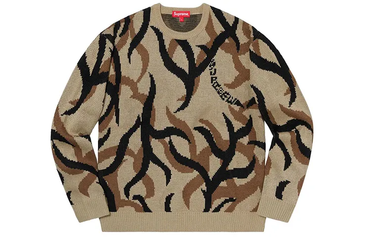 Supreme Tribal Camo Sweater