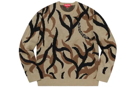 Supreme Tribal Camo Sweater