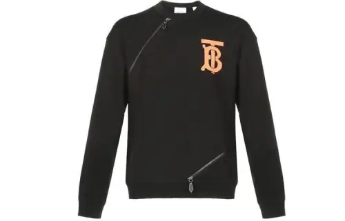 Burberry Fitted Knitwear Men's Black