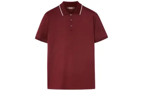 Loro Piana Gok Polo Shirt Polo Shirt Men's Red