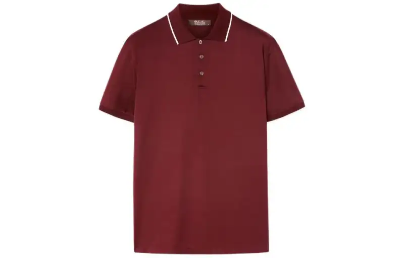 Loro Piana Gok Polo Shirt Polo Shirt Men's Red