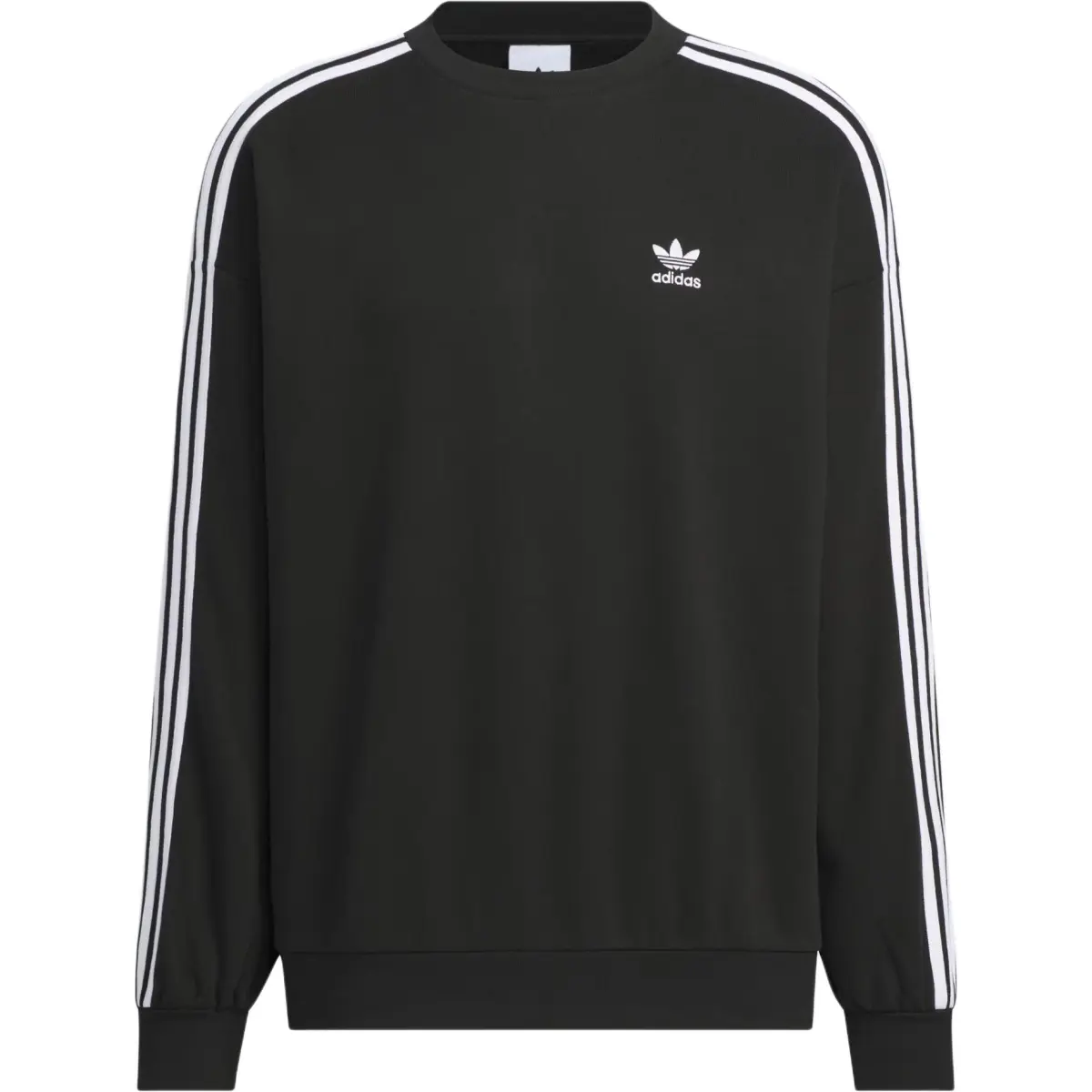 Adidas Originals ADICOLOR OVERSIZE CREW Sweatshirt Men's Black