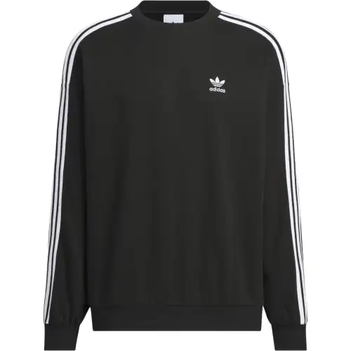 Adidas Originals ADICOLOR OVERSIZE CREW Sweatshirt Men's Black
