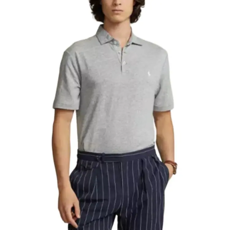 Polo Ralph Lauren Polo Shirt Classic Version Men's Gray