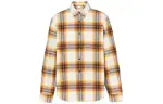 Timberland Shirts Men's Orange Pointed Collar Moderate Other