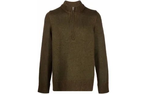Maison Margiela Half Zip Knit Jumper
