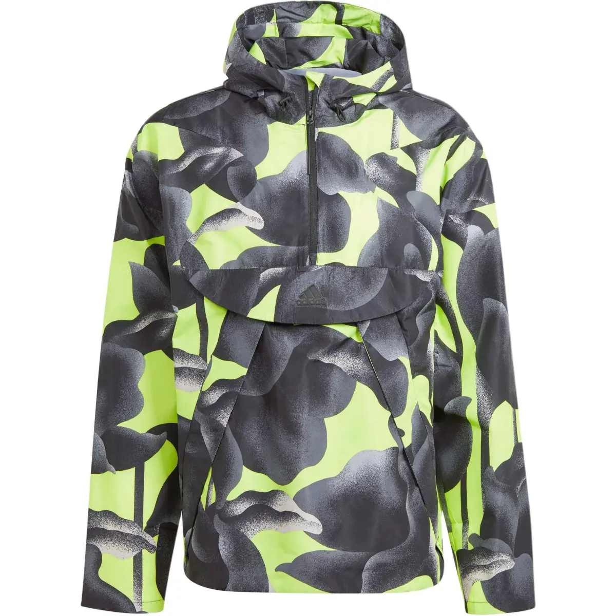 Adidas CITY ESCAPE WINDBREAKER Sweatshirt Men's Black/Bright Lemon