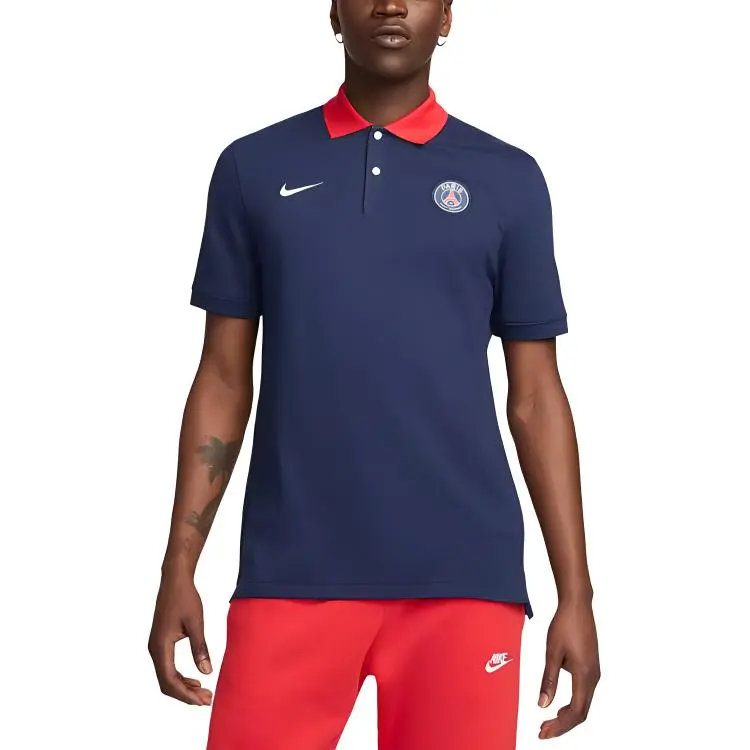 Nike Dri FIT Soccer Polo Shirt Men's Midnight Marine Blue
