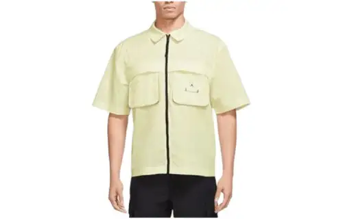Jordan Shirts Men's Yellow Lapel Moderate Other