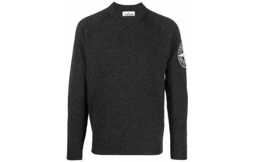 STONE ISLAND FW21 Sweater Men's Black