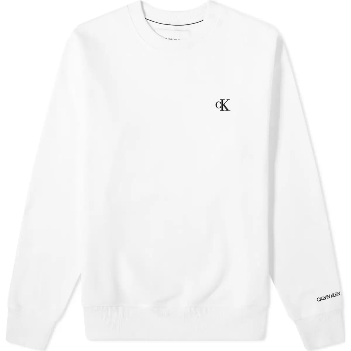 CALVIN KLEIN Sweatshirt Men's White