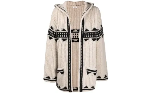 SAINT LAURENT FW21 Knitwear Men's Ecru