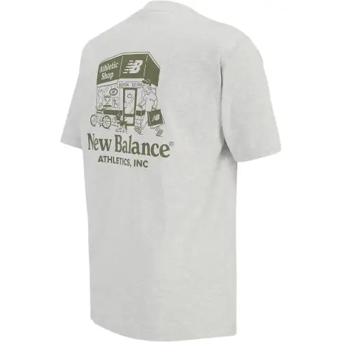 New Balance T Shirt Men's Ash Heather