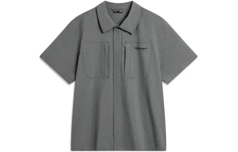 Li Ning Shirt Men's Thunderstorm Gray
