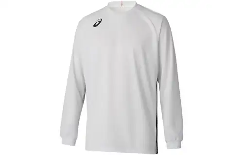 ASICS Shirts Men's White Crew Neck Moderate Other