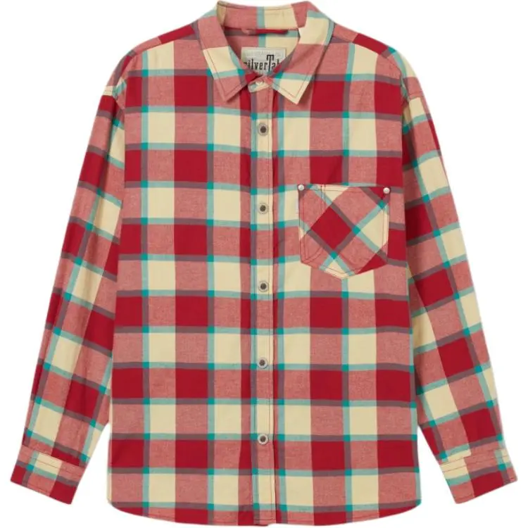 Levi's Shirts Men's Red Yellow Moderate