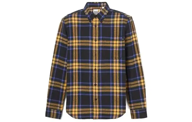 Timberland Shirt Men's Yellow Black